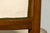 Set of 6 French Art Deco Walnut Dining Chairs in Ivory Ribbed Upholstery, 1930s For Sale In New York - Image 6 of 18