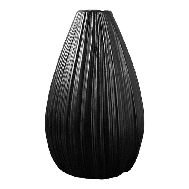 Vintage Rosenthal Black Vase by Martin Freyer Chairish