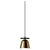 Black Lighto T Gr Black Chrome Cup Suspension Lamp by Jaime Hayson for Parachilna For Sale - Image 8 of 12