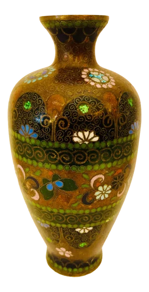 Antique Chineses Cloisonne Vase