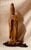 19th Century Hand-Carved Cypress Guanyin Buddhist Goddess of Mercy Sculpture With Prayer Beads For Sale - Image 13 of 17