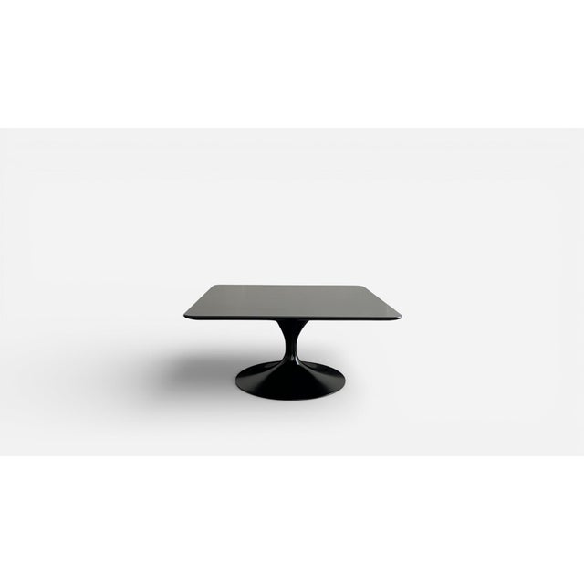 Black 1960s Attributed to Eero Saarinen X Charlotte Perriand Tokyo Tulip Table For Sale - Image 8 of 11