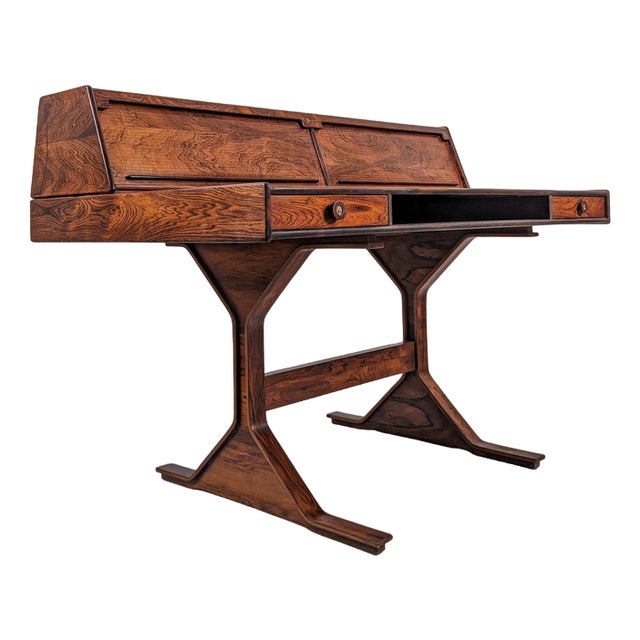 Desk attributed to Gianfranco Frattini, Italy, 1950s For Sale