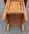 19th or 20th Century American Folk Art Marquetry Etagere Table Stand For Sale - Image 13 of 16