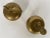 Brass Mid 20th Century Solid Brass Apple Bells - a Pair For Sale - Image 8 of 9
