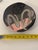1980s Abstract Postmodern Wall Plaque and Shallow Dish For Sale - Image 5 of 6
