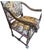19th Century Circa 1880 Continental Arm Chair With Tapestry For Sale - Image 5 of 9