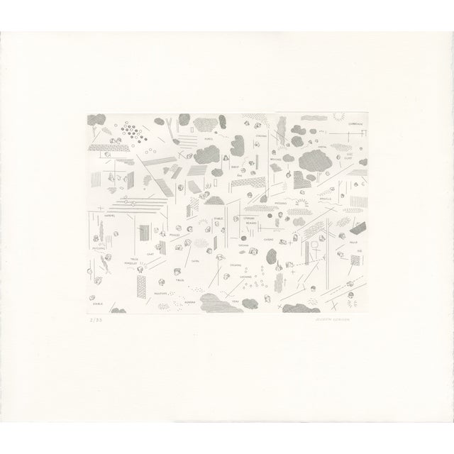 Jochen Gerner, Spreekwoorden, 2017, Etching For Sale