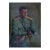 1970s Soldier Portrait Painting, Soviet Socialist Realism Art, Ukrainian Artist 85-59 For Sale