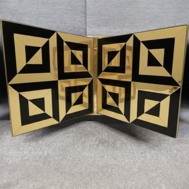 Sideboard in Brass and Murano Glass from Justfurnituress SRL For Sale - Image 11 of 14
