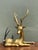 Late 20th Century Vintage Brass Deer Sculpture For Sale - Image 5 of 16