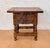 Rustic Pair of Spanish Carved Wood Bedside Tables With Floral Drawers, Mid-20th Century For Sale - Image 3 of 9