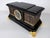 Black Antique French Bronze and Marble Mantel Clock by Ferdinand Barbedienne, 19th Century For Sale - Image 8 of 10