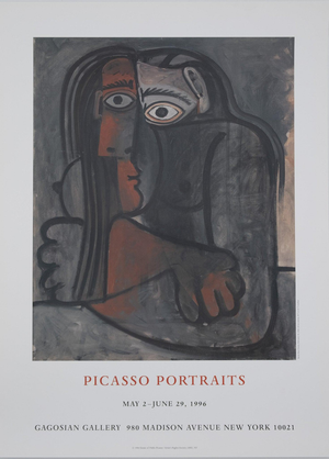 Nu Aux Bras Croisés Nude Poster after Pablo Picasso