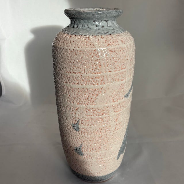Japanese Mid-Century Japanese Studio Pottery Vase For Sale - Image 3 of 10