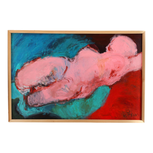 Figurative Expressionism "Whose Blues" Original Painting