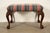 A gorgeous Chippendale or Georgian style ottoman or stool By Baker Furniture, "Historic Charleston" Collection USA, Late...