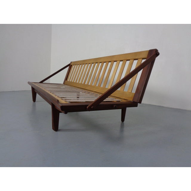 Danish 981 Diva Daybed in Teak and Oak by Poul M Volther for Frem Røjle, 1950s For Sale - Image 18 of 18