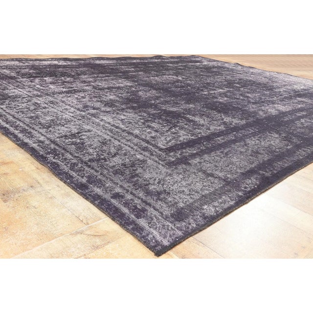 140.5×225\"Sugar plum”ViNTAGE TURKiSH RUG Mid 20th Century Modern Industrial Vintage Burgundy Turkish