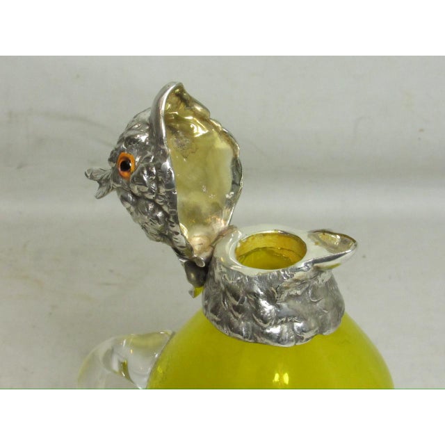 Antique English Cockatoo Decanter For Sale - Image 11 of 18