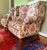 Textile Pair of Jacquard TRS Wingback Chairs For Sale - Image 7 of 12