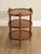Heritage Heritage Vintage Louis XVI Style Burl Walnut Three Tier Etagere For Sale - Image 4 of 14