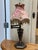 Brown Vintage Swing Arm Table Lamp For Sale - Image 8 of 12