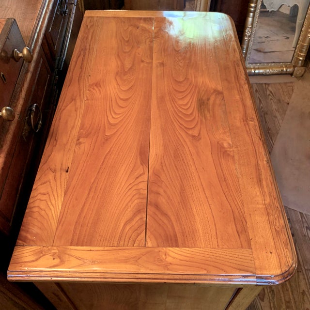Small French Provincial Elm Cabinet, 19th Century For Sale - Image 12 of 14
