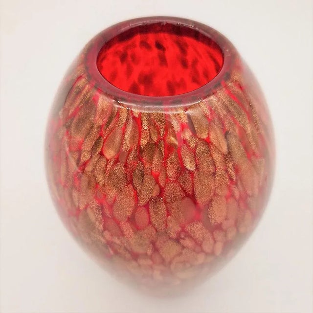 Mid-Century Modern Mid-Century Murano Glass Vase, 1950s For Sale - Image 3 of 5