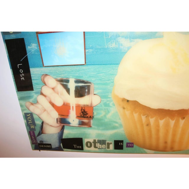 Plastic Epoxy Resin Collage American British Alex Echo For Sale - Image 7 of 11