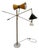 Italian Adjustable Metal Floor Lamp, 1970s For Sale
