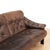 1970s Danish Brown Leather Tufted Sofa For Sale - Image 16 of 18