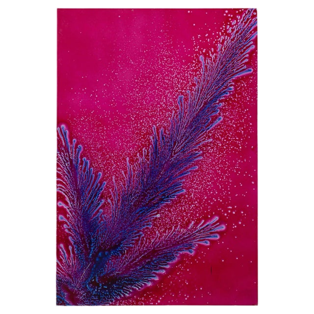 Pop-Art Wall Metal Enemal Painting, 1970s For Sale