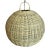 Beautiful outdoor/ indoor faux rattan globe lantern. Hand woven synthetic rattan with a natural wicker appearance. Rust-...