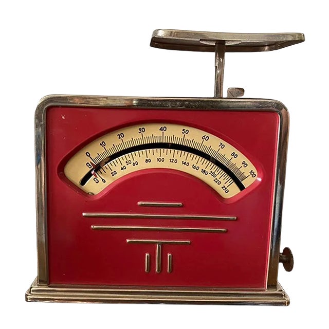 Vintage Art Deco Letter Scale from Jakob Maul For Sale