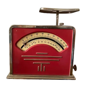 Vintage Art Deco Letter Scale from Jakob Maul