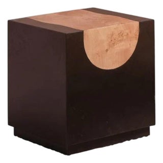 Branthe Square Wooden Side Table by Loomlan For Sale