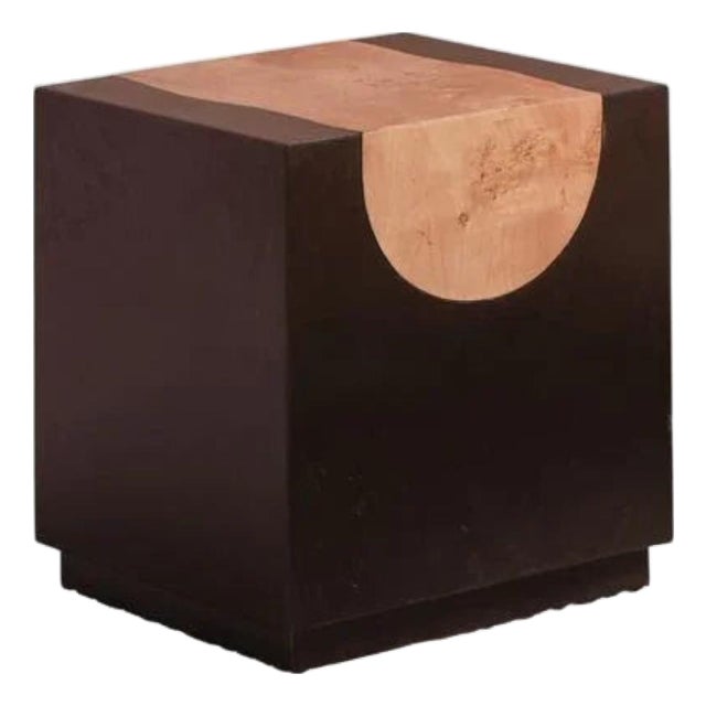 Branthe Square Wooden Side Table by Loomlan For Sale