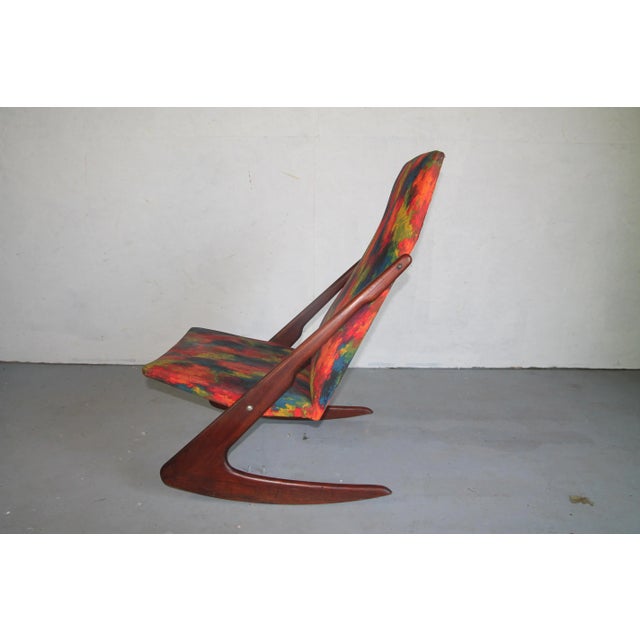 Mid-Century Modern Mogens Kold All Orginal Rocker For Sale - Image 3 of 5