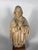 16th Century 16th-century wooden sculpture of the Virgin Mary in prayer For Sale - Image 5 of 9