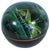 Wood Vintage Japanese Lacquerware Round Trinket Box With Porcelain Rose Accent For Sale - Image 7 of 17