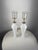 Elegant pair of original royal copenhagen table lamps, model napoli mellem, type ac 110 b. the lamps are made from...