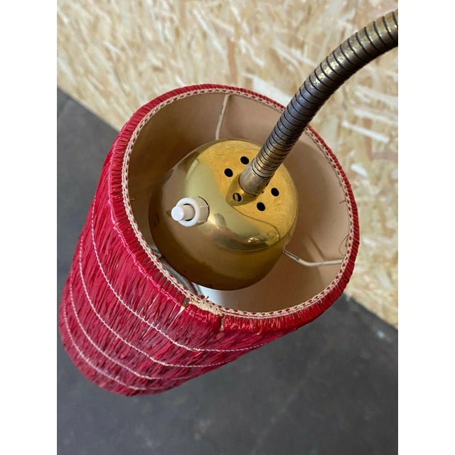 Mid-Century Glass Floor Lamp, 1950s For Sale - Image 10 of 13