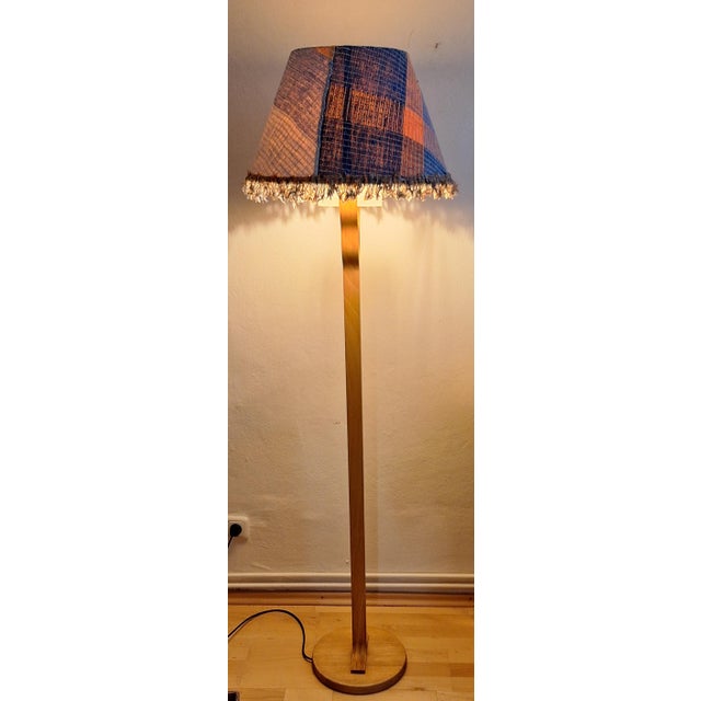Wood Swedish Bent Plywood Floor Lamp, 1970s For Sale - Image 7 of 14