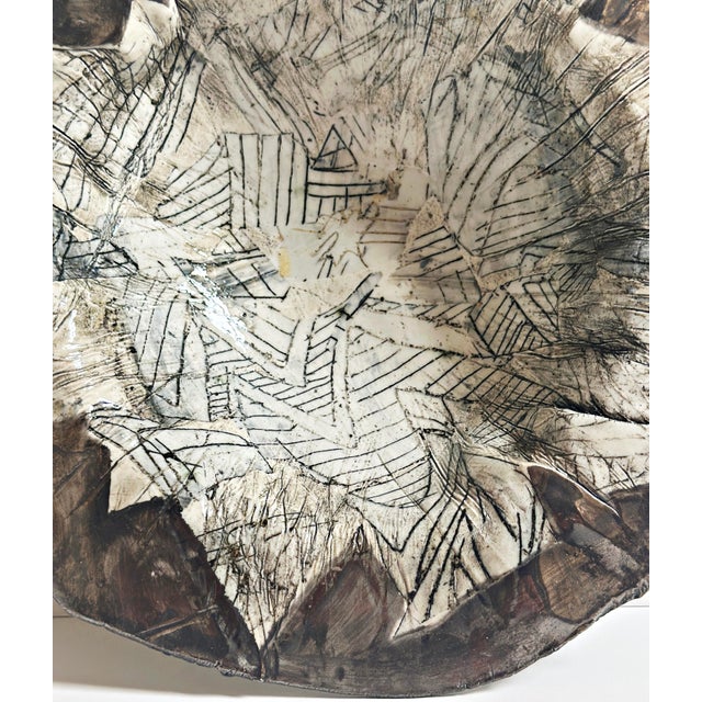 Ceramic Bowl by Antje Scharfe, Berlin, 1991 For Sale - Image 6 of 7
