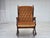 Vintage Scandinavian Rocking Chair in Velour and Dark Beech, 1960s For Sale - Image 4 of 18