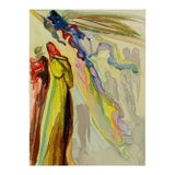 1960 Dali Woodcut Paradise 16 the Apparition of the Ancestor For Sale