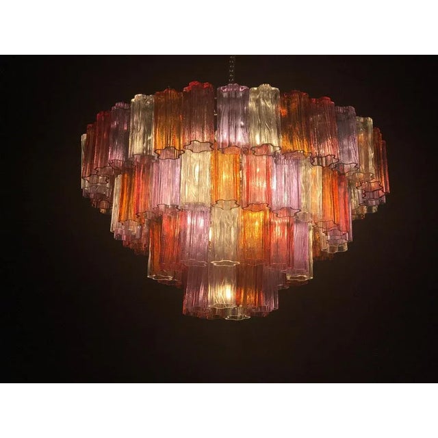 1970s Multicolored Murano Glass Sconces in the Style of Venini, Set of 2 For Sale - Image 5 of 13