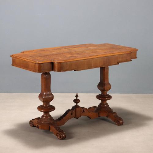 Umbertino Walnut Coffee Table, 1800s For Sale - Image 10 of 10