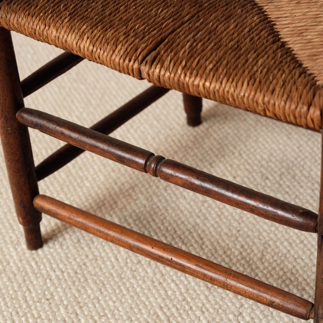 19th Century French Provincial Oak Chair For Sale In Birmingham - Image 6 of 9